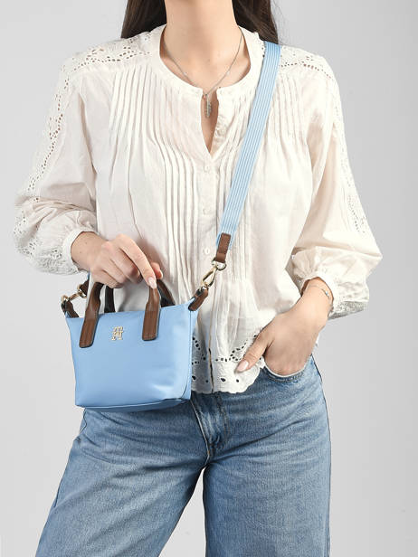 Crossbody Bag Popette Nylon Tommy hilfiger Blue popette AW18368 other view 1