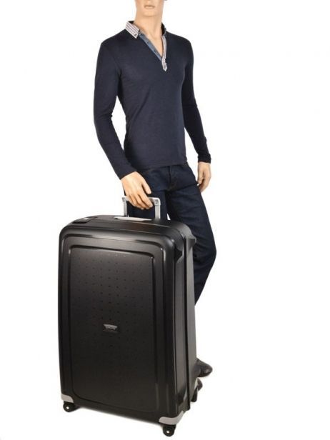 Hardside Luggage S'cure Samsonite Black s'cure 10U004 other view 3