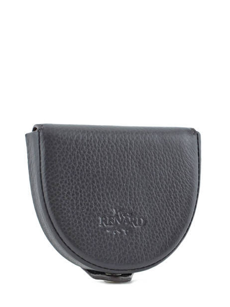 Coin Purse Leather Yves renard Brown foulonne 23816