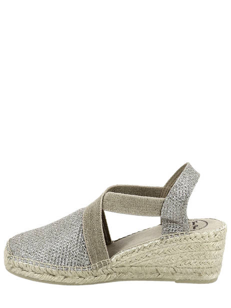 Espadrilles Triton Toni pons Argent accessoires TRITON vue secondaire 2