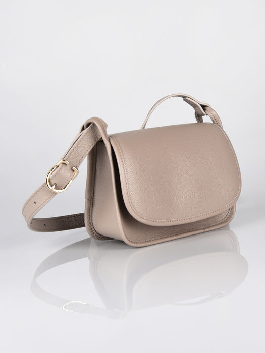 Longchamp Le foulonné Sacs porté travers Gris