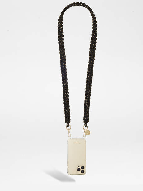 Shoulder Strap For Phone Cover La coque francaise Black chaine LE308290 other view 3