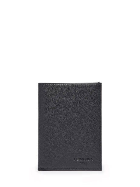 Portefeuille Cuir Hexagona Noir confort 467144