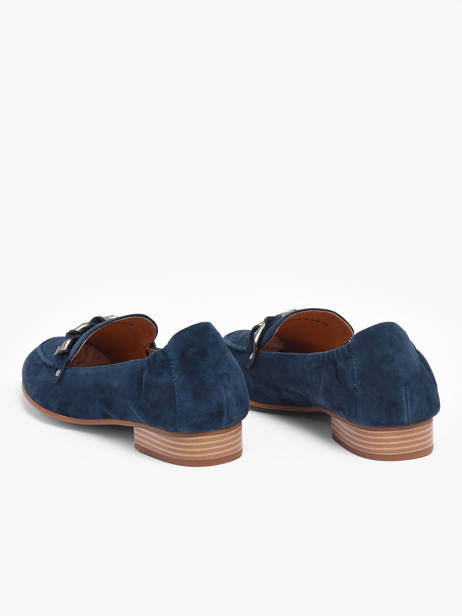 Mocassins Zanga En Cuir Mam'zelle Bleu accessoires CSIRK28 vue secondaire 4