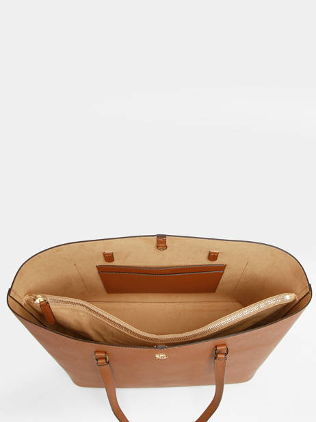Leather Karly Tote Bag Lauren ralph lauren Brown karly 31911655 other view 3