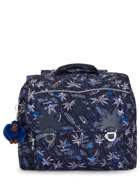 2-compartment Iniko Satchel Kipling Blue back to school KI7055